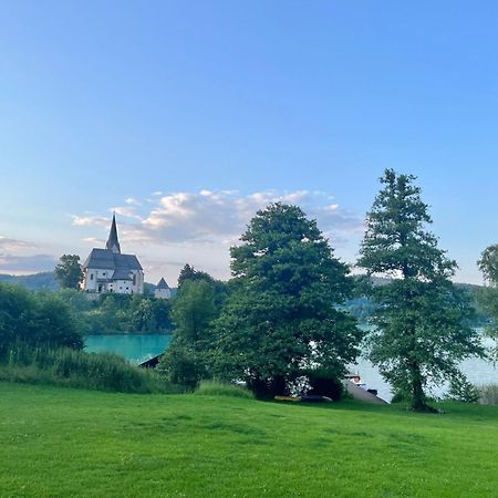 See-Residenz St. Anna - Mit Exklusivem Seezugang Maria Wörth Exteriör bild