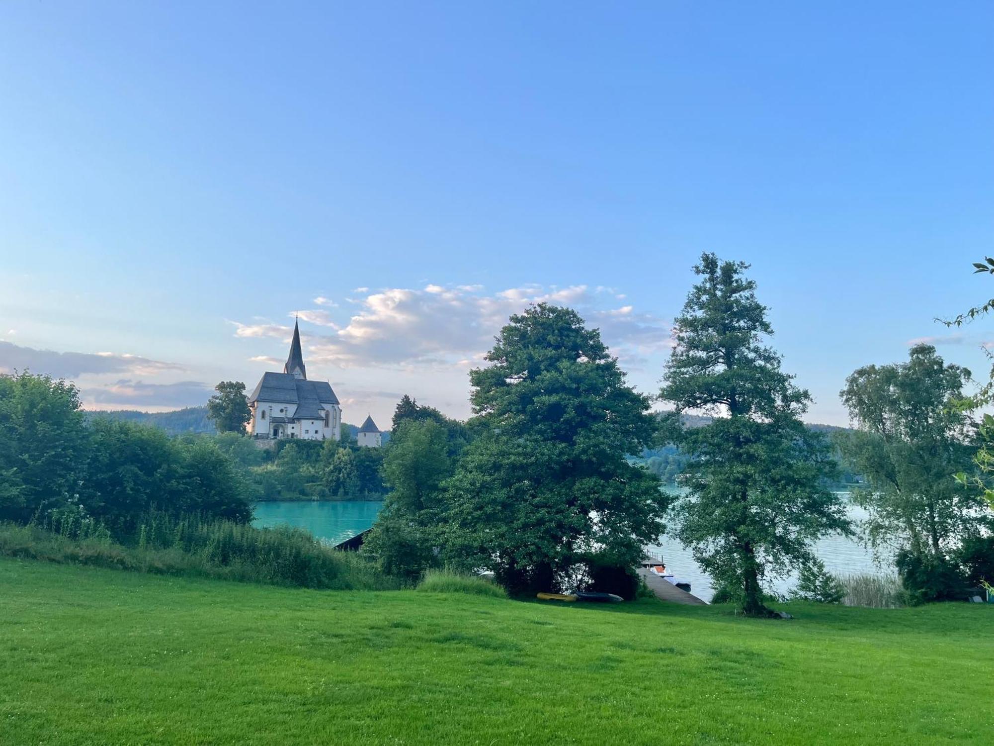 See-Residenz St. Anna - Mit Exklusivem Seezugang Maria Wörth Exteriör bild