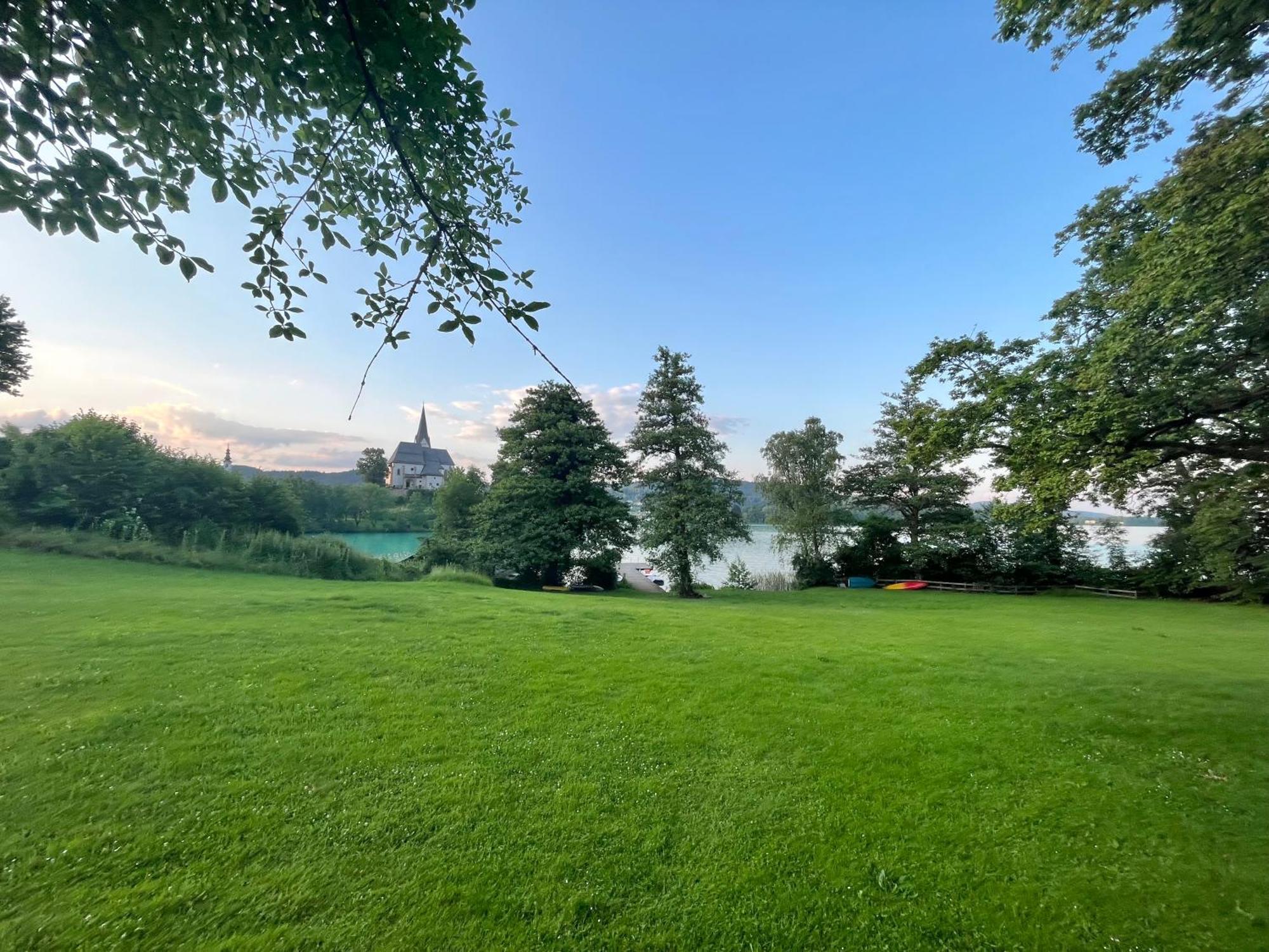 See-Residenz St. Anna - Mit Exklusivem Seezugang Maria Wörth Exteriör bild